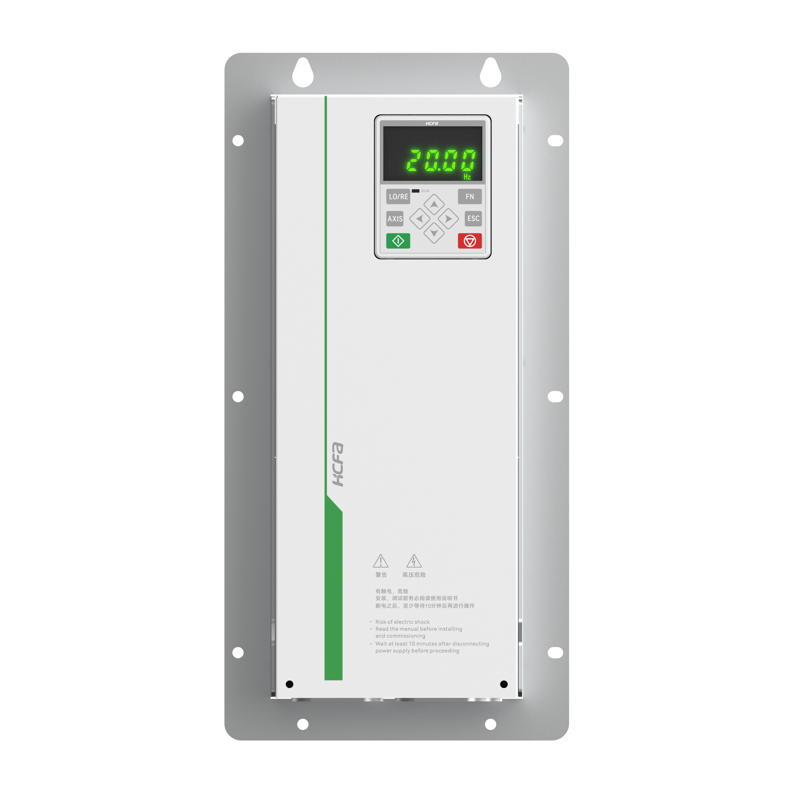 纺织行业：： E617系列穿墙装置变频器